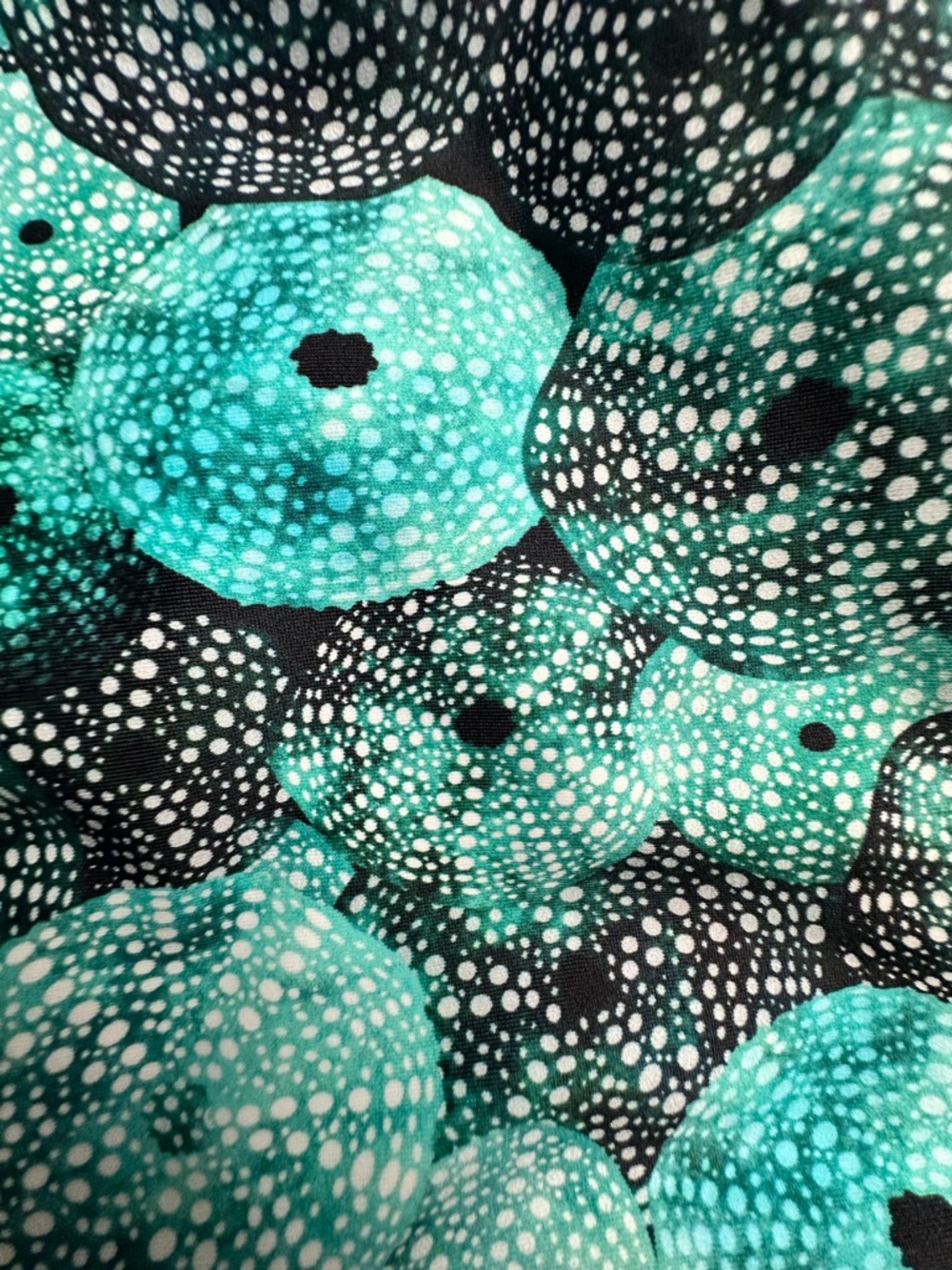 ✨🌊 Fused Hawaii Sea Urchin Print Bikini Top Size L NWT 8888-2 🌊✨ - Picture 4 of 6